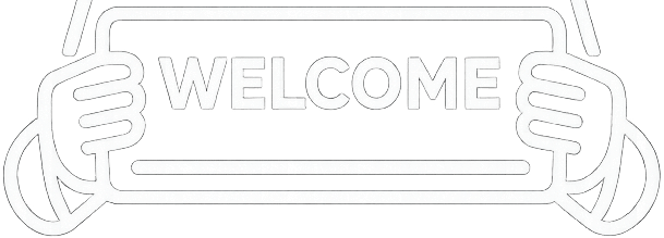 services-welcome sign